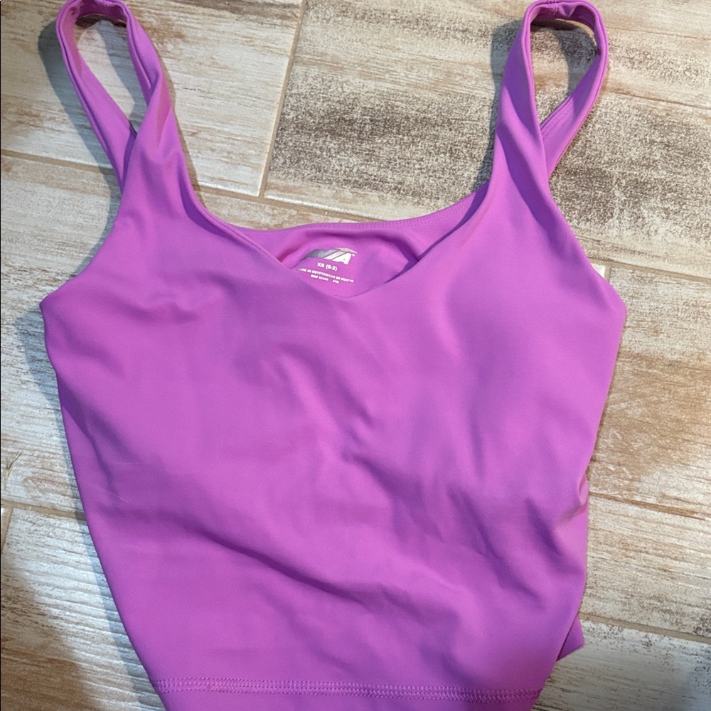 Avia Purple Crop Top